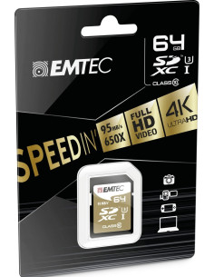 64GB SDHC CL.10 Speedin 85Mb/85Mb U3 2