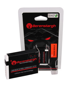 BERENSTARGH BATTERY F. CANON NB-6L DIGITAL IXUS 85 IS NB-6L IXY 25 IS NB-6L POWERSHOT