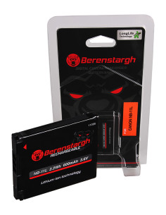 BERENSTARGH BATTERY F. CANON NB-11L DIGITAL IXUS 125HS 127HS 132HS 135HS 140HS 145HS
