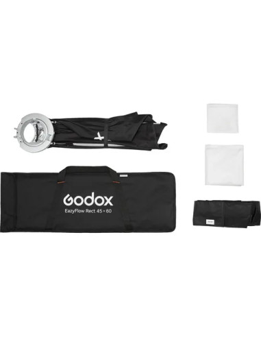 GODOX EAZYFLOW RECTANGULAR 45X60 BOWENS MOUNT FOLDABLE QUICK-OPEN SOFT LIGHT BOX