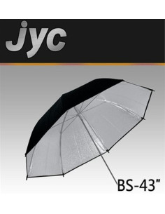 JYC BS-43 OMBRELLO SILVER/BLACK 110 CM