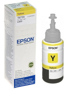 EPSON T6734 YELLOW 70ML X L800/L1800