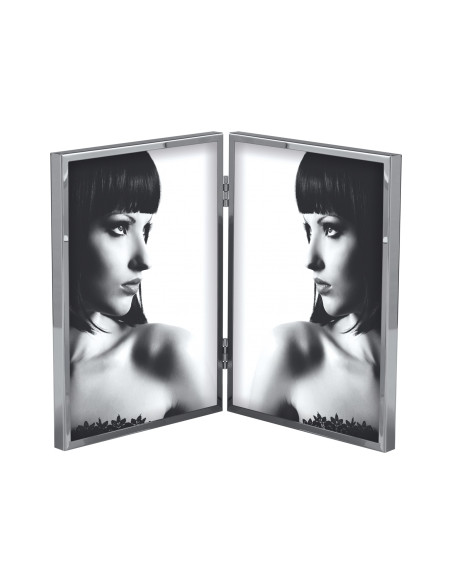 Portafoto Mascagni M824 2 FLAT Silver