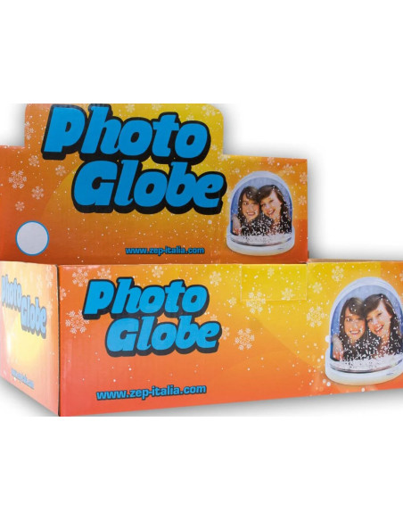 Snow Globe Trasparente Cornice per foto multipla