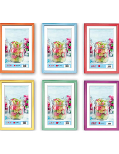 BASIC Multicolore Set di cornici per foto