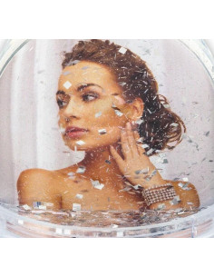 Photo Globe Glitter Trasparente Cornice per foto multipla