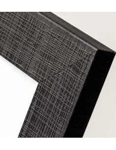 CORNICE Nero Cornice per foto singola 2