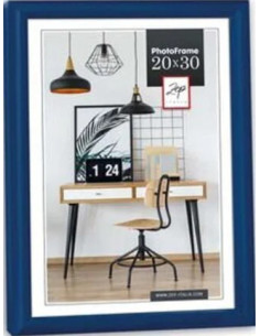 Cornice in plastica ZEP New Easy 13x18 cm blu 2