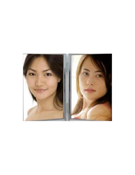 Silver Frame Double Argento Cornice per foto multipla