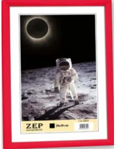 Basic Cornice per foto singola Rosso