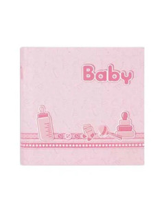 Bebe pink album fotografico e portalistino Rosa 20 fogli