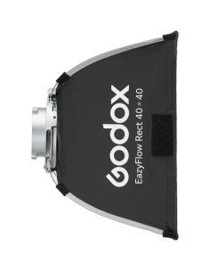 EAZYFLOW SQUARE 40x40 BOWENS MOUNT FOLDABLE QUICK-OPEN SOFT LIGHT BOX
