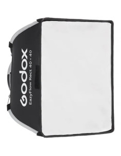 EAZYFLOW SQUARE 40x40 BOWENS MOUNT FOLDABLE QUICK-OPEN SOFT LIGHT BOX 2