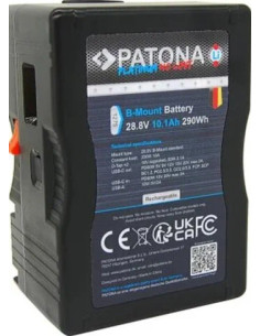 Batteria Platinum B-Mount con USB-C Input e Output 2xD-Tap 16V