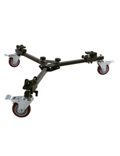 FALCON EYES PT-80 UNIVERSAL HEAVY DUTY TRIPOD DOLLY CON 3 RUOTE