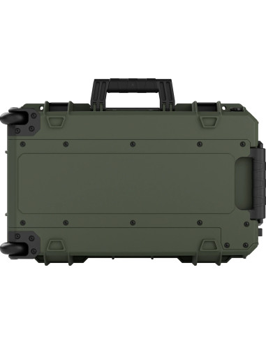 Tortoise T-300 Valigia Rigida con spugna e ruote - Verde Oliva