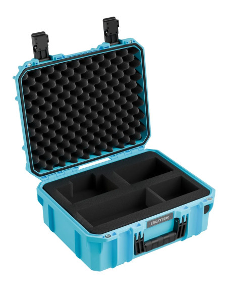 GUTEK CUSTODIA RIGIDA TORTOISE T-230 PROTECTOR CASE AZURE BLUE