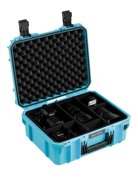 GUTEK CUSTODIA RIGIDA TORTOISE T-230 PROTECTOR CASE AZURE BLUE