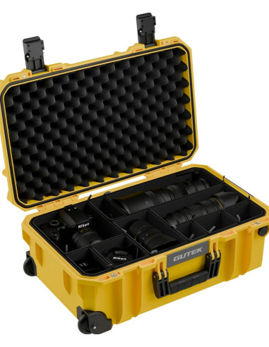 TORTOISE T-300 20 INCH CARRY-ON PROTECTOR CASE (YELLOW)