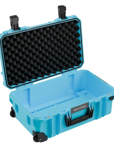 TORTOISE T-300 20 INCH CARRY-ON PROTECTOR CASE (AZURE BLUE)