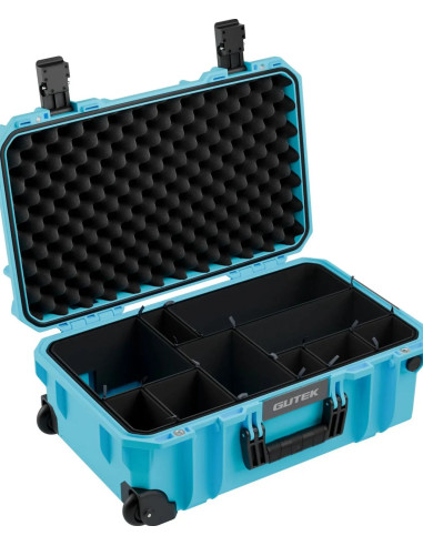 TORTOISE T-300 20 INCH CARRY-ON PROTECTOR CASE (AZURE BLUE)