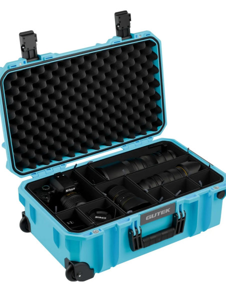 TORTOISE T-300 20 INCH CARRY-ON PROTECTOR CASE (AZURE BLUE)