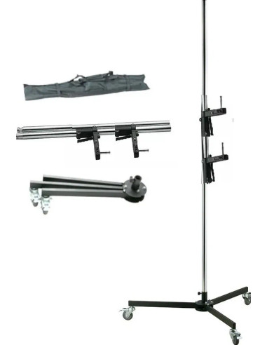 LS-5004 Stativo "Gun Shapped" con 2 bracci