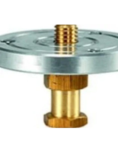 208HEX Piastra di montaggio testa con perno esagonale 3/8"