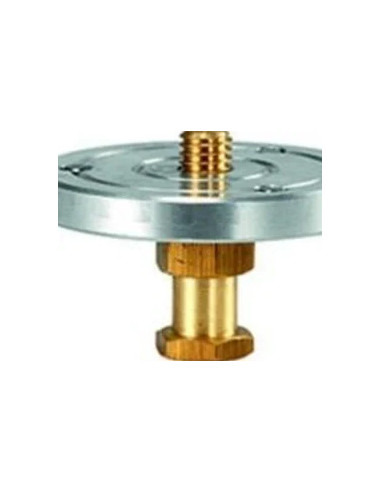 208HEX Piastra di montaggio testa con perno esagonale 3/8"