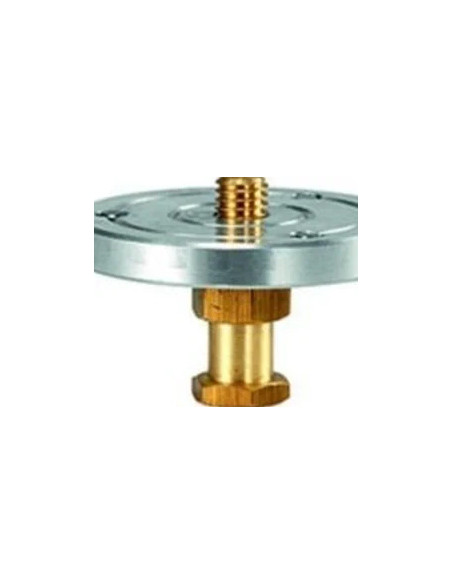 208HEX Piastra di montaggio testa con perno esagonale 3/8"