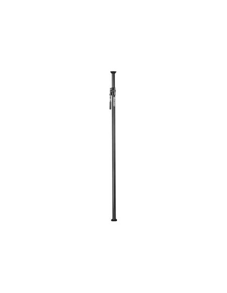 Asta autopole 210/370cm nera