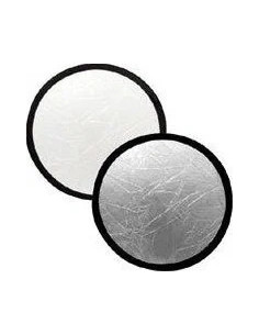 Pannelli riflettenti circolari 50 cm Bianco - Argento