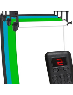 BACKGROUND SYSTEM ELECTRIC B-4WE FOR 4 ROLLS DA 275CM