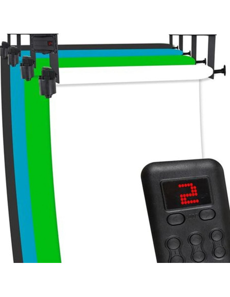 BACKGROUND SYSTEM ELECTRIC B-4WE FOR 4 ROLLS DA 275CM