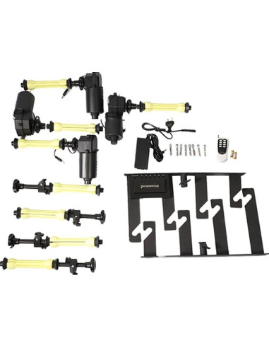 BACKGROUND SYSTEM ELECTRIC B-4WE FOR 4 ROLLS DA 275CM