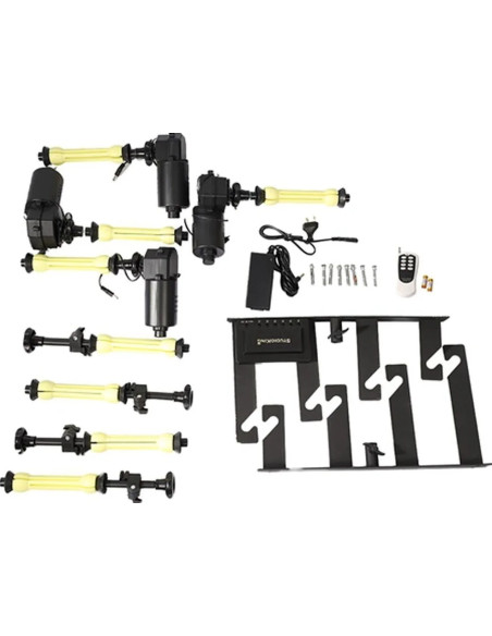 BACKGROUND SYSTEM ELECTRIC B-4WE FOR 4 ROLLS DA 275CM