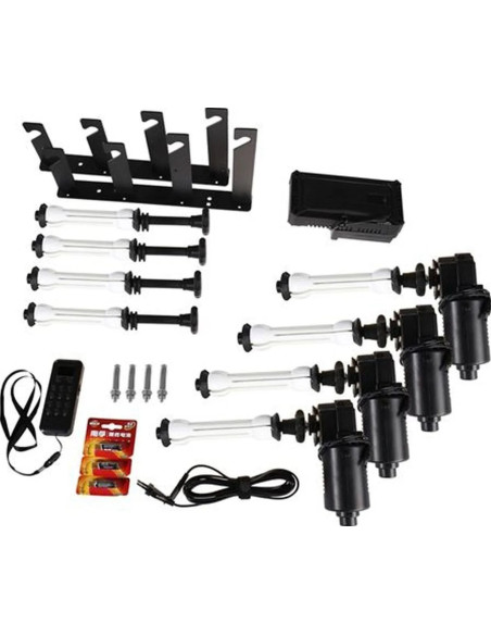 BACKGROUND SYSTEM ELECTRIC B-4WE FOR 4 ROLLS DA 275CM