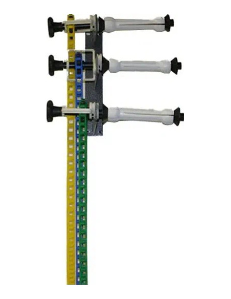 BE-3 SUPPORTO FONDALI MANUALE A 3 INNESTI DA MURO O SOFFITTO