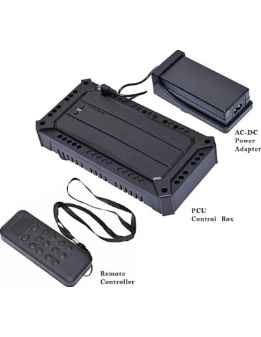 BE-6R SET PORTA FONDALE ELETTRICO CON CONTROLLO RADIO PER 6 ROTOLI
