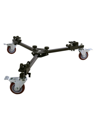 FALCON EYES PT-80 UNIVERSAL HEAVY DUTY TRIPOD DOLLY CON 3 RUOTE
