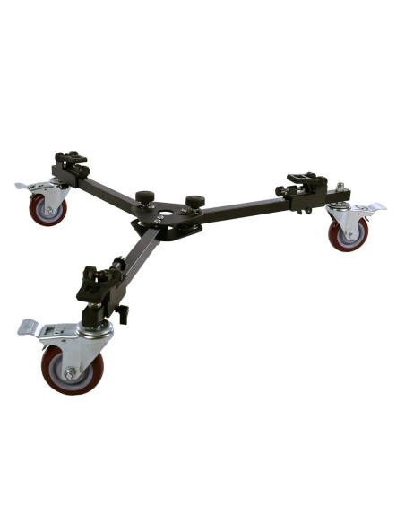 FALCON EYES PT-80 UNIVERSAL HEAVY DUTY TRIPOD DOLLY CON 3 RUOTE