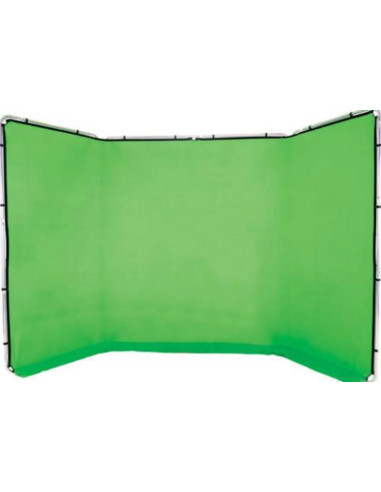 MANFROTTO LL LB7622 SUPPORTO PANORAMICO CON FONDALE CROMA KEY GREEN 4MT