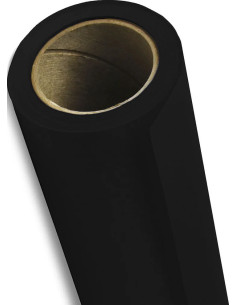 Fondale in cartoncino nero  1,34 x 11 metri