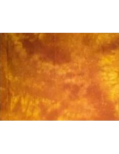 FONDALE STOFFA 3X6 MT GIALLO MARRONE MACULATO CON BORSA