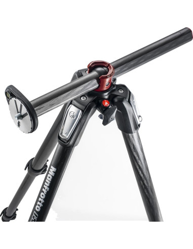 Treppiede 190 a 4 sezioni alluminio con testa a 3 vie
