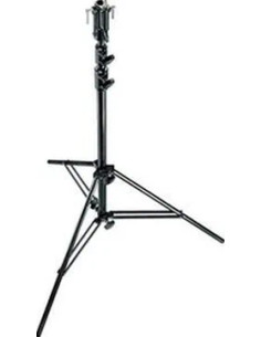 007BSU Steel Senior Stand con piedino di livellamento 20kg Nero,Cromato
