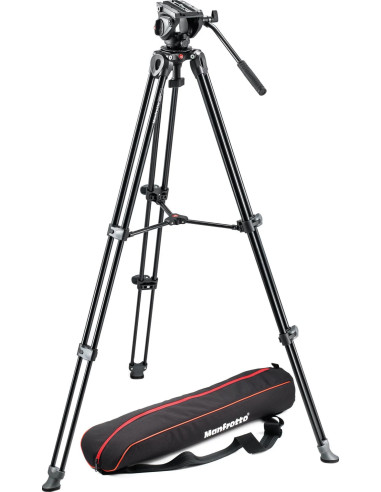 Kit 500, treppiede telescopico a doppio tubo MVT502AM con sacca per il trasporto