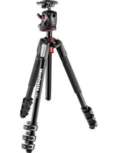 Treppiedi serie 190 con testa sfera 4 sezioni