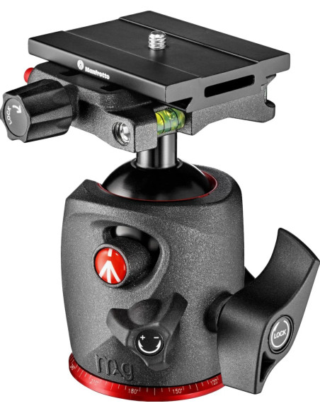 Testa a sfera XPRO con piastra quick release Top Lock