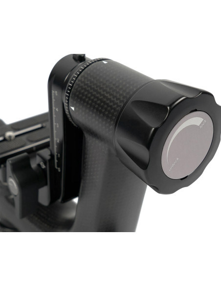Testa Gimbal PH-10 in Fibra di Carbonio e Alluminio